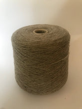 Load image into Gallery viewer, Undyed Natural Coloured Wool 4 ply cone - Taupe
