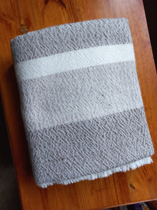 Large Throw - Stripes Wide/Thin 210x160