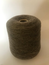 Load image into Gallery viewer, Undyed Natural Coloured Wool 4 ply cone - Light Brown
