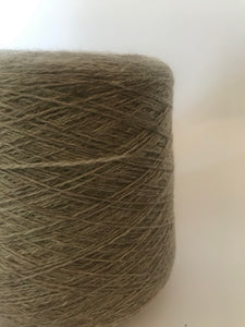 Undyed Natural Coloured Wool 4 ply cone - Taupe