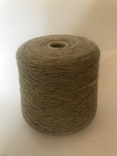 Load image into Gallery viewer, Undyed Natural Coloured Wool 4 ply cone - Taupe
