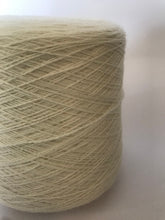 Load image into Gallery viewer, Undyed Natural Coloured Wool 4 ply cone - White
